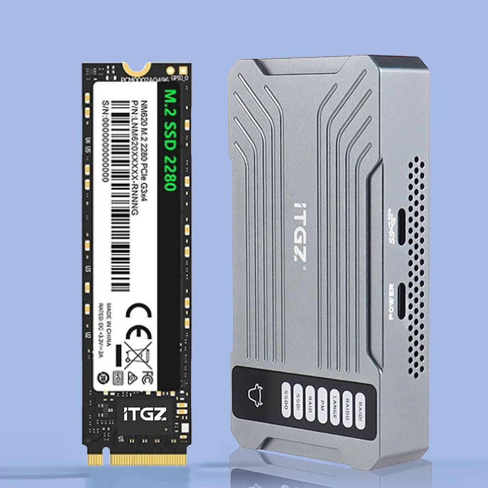 M.2 NVME SSD RAID ̽   ϵ ̺ Ŭ,   ָ Ʈ ̺ Ŭ,  ƺ PC, 20Gbps